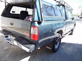 1995 TOYOTA T100 SR5 GREEN EXTRA CAB 3.4L AT 4WD Z18145